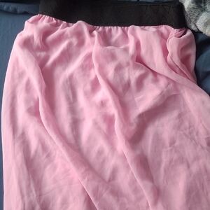 LuLaRoe Pink A-Line Skirt